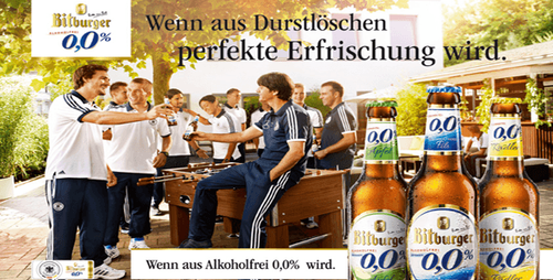 Alkoholfreies Bier im Sport-Kontext